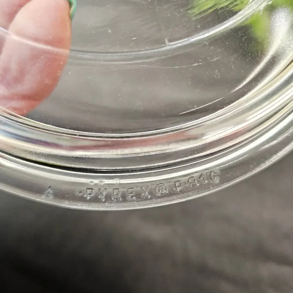 Corning Ware Pyrex P 81 C Vintage Glass Replacement Lid Round 6